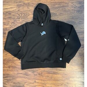 Detroit Lions Women's NFL Combine Textured Pullover Hoodie Large
